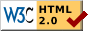 W3C Valid HTML 2.0